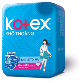 BĂNG VỆ SINH KOTEX ĐỦ LOẠI