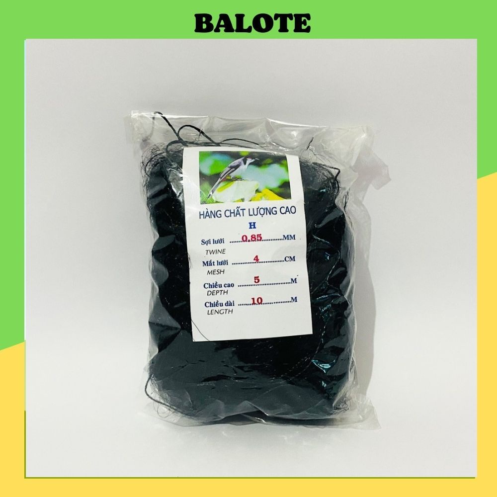 Lưới tàng hình bẫy chim chào mào cao cấp siêu nhạy giá rẻ thương hiệu Thái Lan - BALOTE