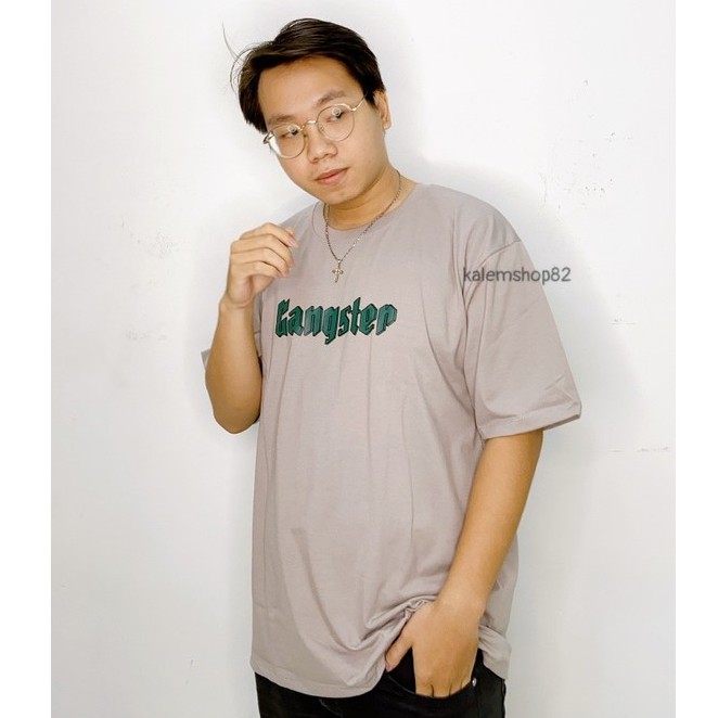 [Có Bigsize] Áo Thun Gangster Chú Chó Tay Lỡ, Áo Thun Nam Nữ Form Rộng Ảnh Thật | BigBuy360 - bigbuy360.vn