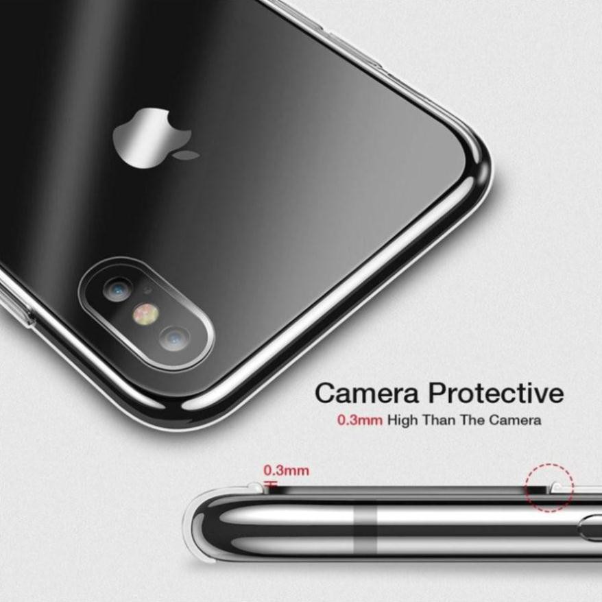 [FREESHIP 50K] Ốp lưng trong suốt siêu mỏng dành cho iPhone SE 2020 11 Pro XS MAX XR 6 6S 7 8 Plus 6P