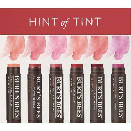 Son dưỡng có màu Burt’s Bees Tinted Lip Balm 100% thiên nhiên