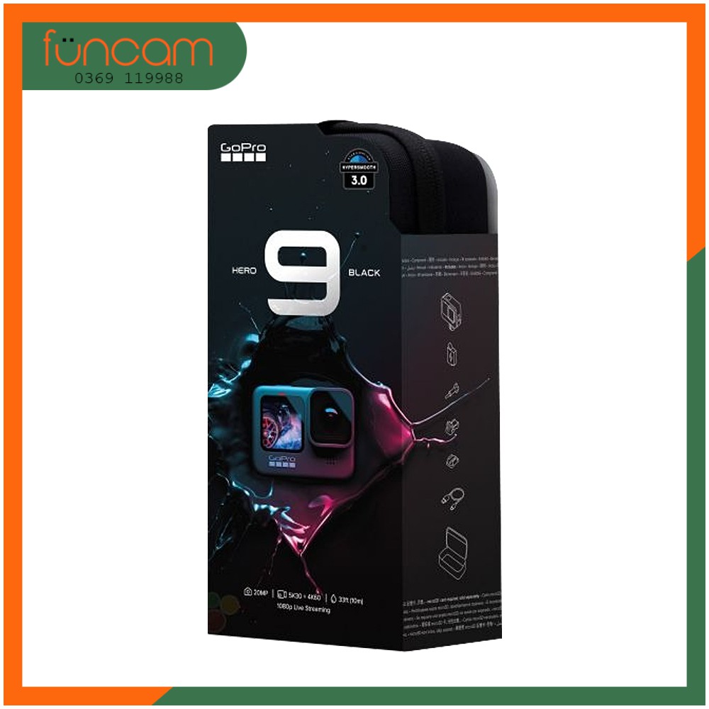 GOPRO HERO 9 BLACK (HÀNG NHẬP KHẨU) | BigBuy360 - bigbuy360.vn