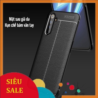 Ốp lưng Realme 6 sillicon giả da Auto Focus