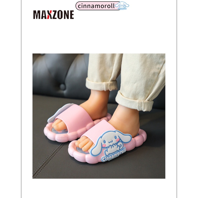 Dép Đi Trong Nhà Chống Trượt Họa Tiết Hello Kitty Sanrio My Melody Cinnamoroll Dễ Thương Cho Bé