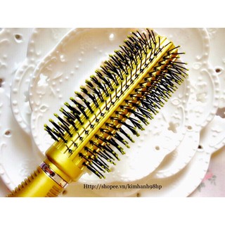 Lược Tròn Cho Tóc Xoăn Salon Pro