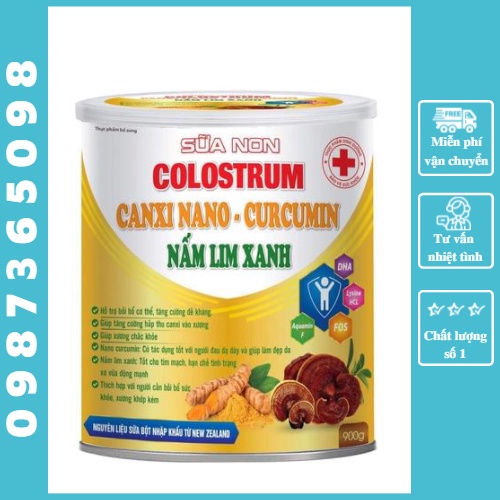 SỮA NON COLOSTRUM-CANXI NANO-NẤM LIM XANH tăng cường sức khỏe