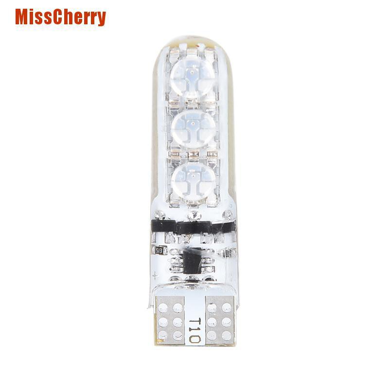 Bộ 2 Bóng Đèn Led T10 5050 W5W 6 Smd Cho Xe Hơi