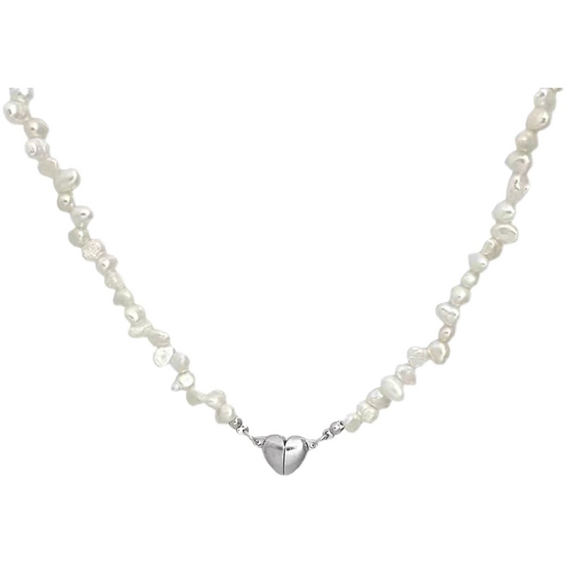 Vòng Cổ Mặt Ngọc Trai Tự Nhiên Thời Trang Harajuku Cá Tính