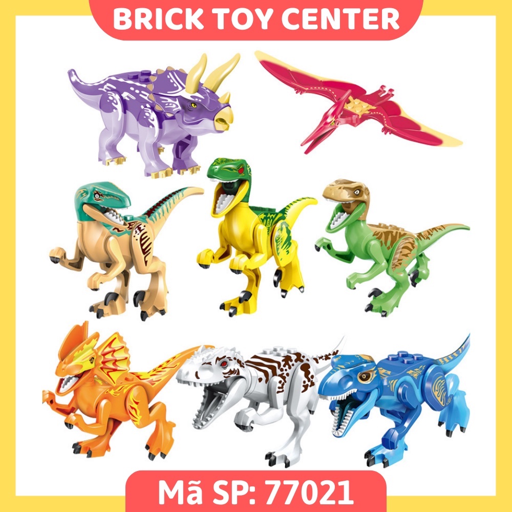 Mô hình khủng long đồ chơi lắp ráp các loài dino trong Jurassic World