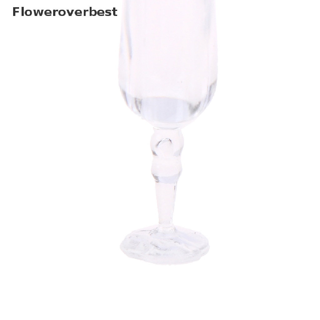 Set 6 Ly Thủy Tinh Uống Rượu Vang Cho Nhà Búp Bê