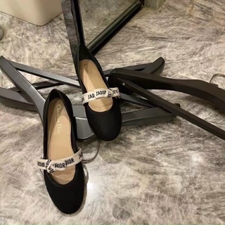 Giày bệt dior nơ