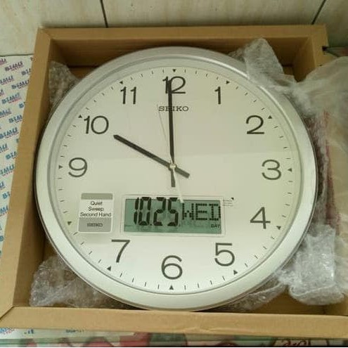 Đồng hồ Treo tường Seiko QXL007S - Treo Văn phòng cực hợp