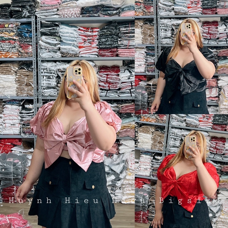 bigsize - ❤️ ÁO NƠ NGỰC CROPTOP ❤️