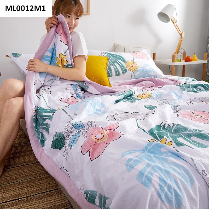 ML0012- Chăn điều hòa chất cotton thiên nhiên 180*220cm