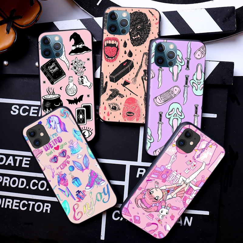 Ốp Điện Thoại Dẻo Họa Tiết Cô Gái Phù Thủy Dễ Thương Cho Oppo F19 A74 R9 F1 PLUS A53S A56 A55 A16 A16S A54 A8 A31 A93 A248