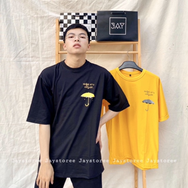 Áo thun tay lỡ Umbrella ☂️/ Nam Nữ Unisex/ FREESHIP 50K | BigBuy360 - bigbuy360.vn