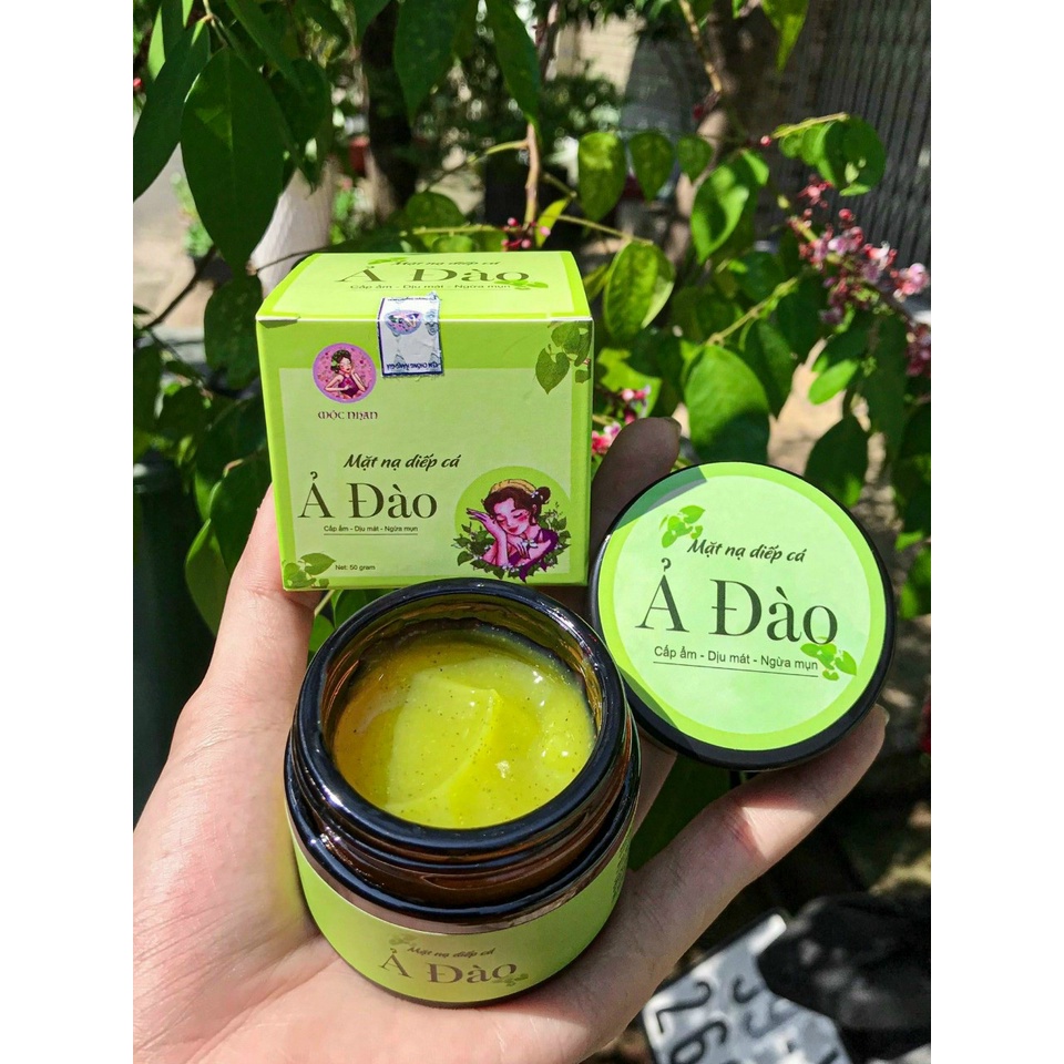 Mặt nạ rau diếp cá Ả Đào 50gr Hot