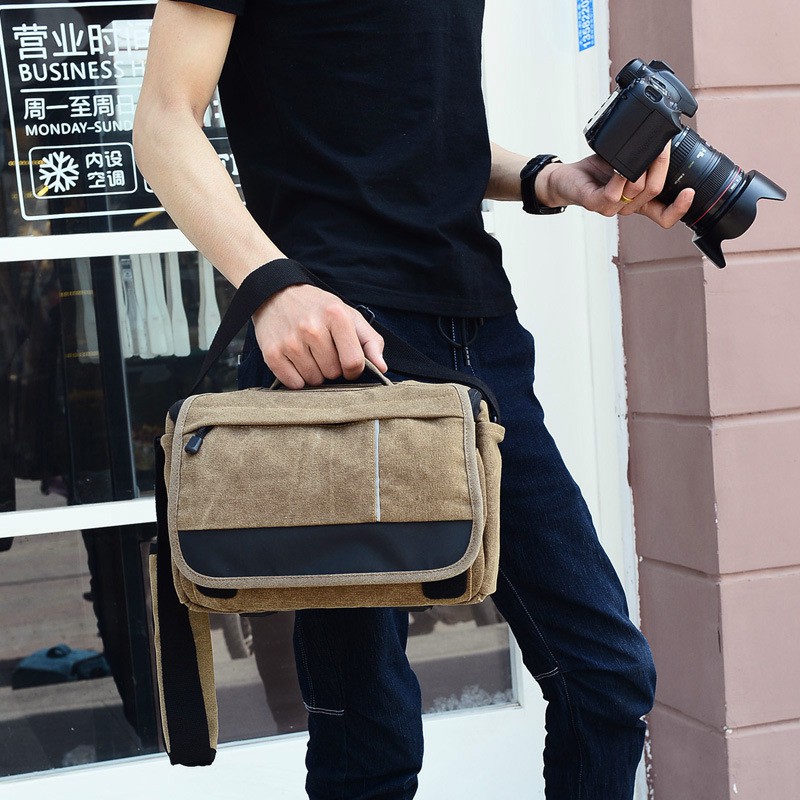 Túi máy ảnh cao cấp thời trang canon IP-1013