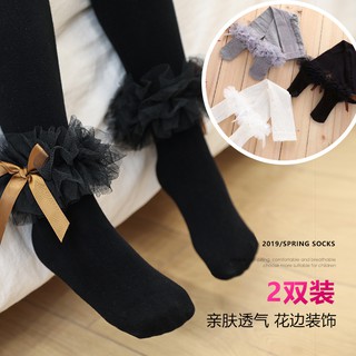 Quần vớ legging phong cách công chúa đáng yêu cho bé gái1