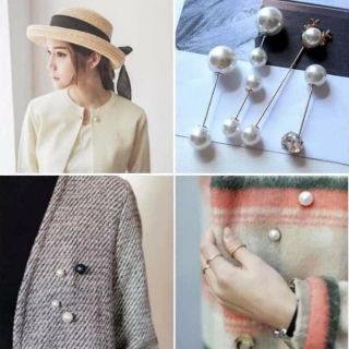 Cài Áo  Set 7 Món Sẵn Hàng ( MẪU 2018)