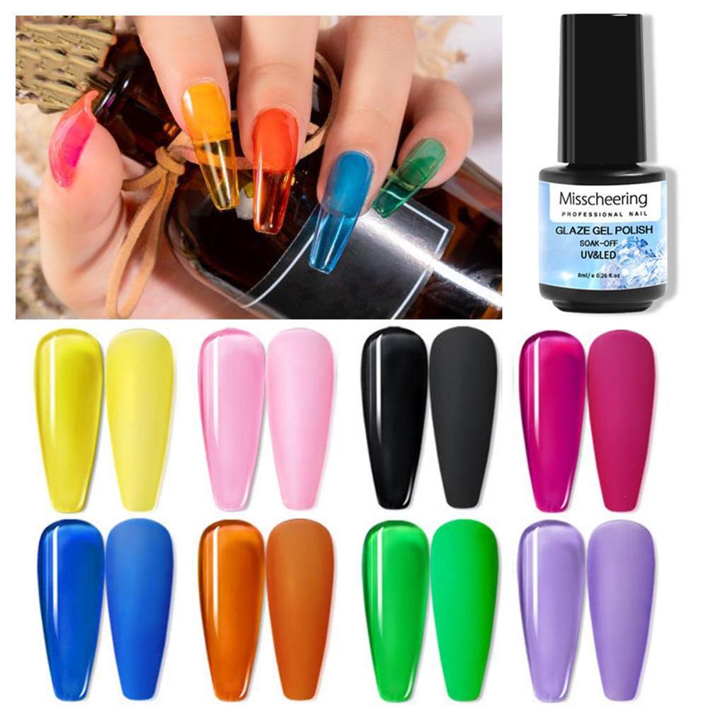 Sơn Móng Tay Gel Uv 8ml 18 Màu