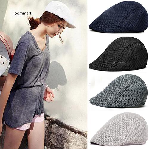 Mũ Beret Lưới Chống Nắng Phẳng Chơi Golf Newsboy Cabbie Unisex