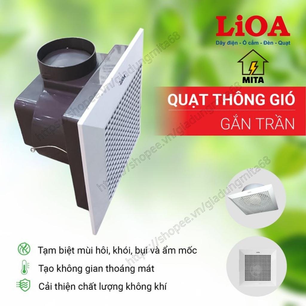 Quạt thông gió âm trần hút ngang LiOA EVF24CU7 - MITA