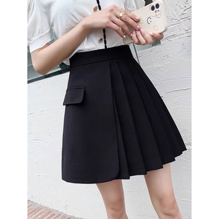Chân váy xếp ly có túi dành cho nữ
