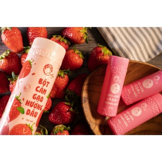 Bột Cám Gạo Dâu Mini (30g) - AnThy Organic