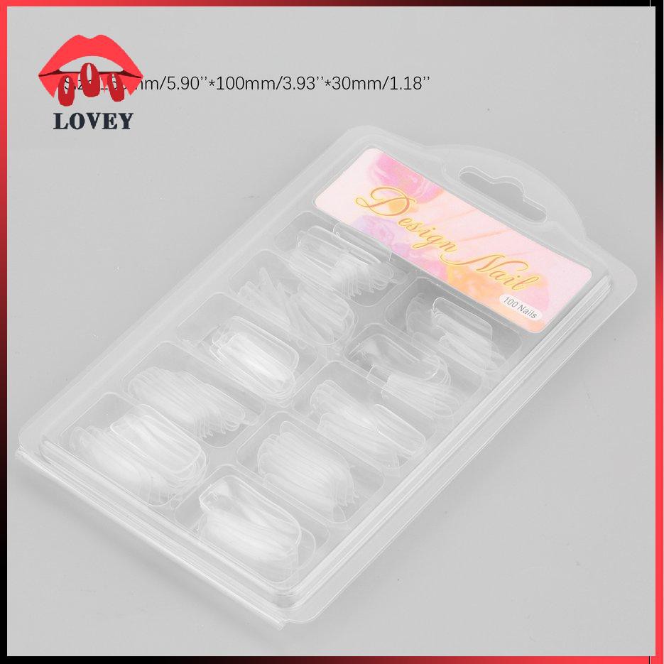 [Hàng mới về] Móng tay giả dùng để luyện tập thoa gel sơn móng tay nghệ thuật