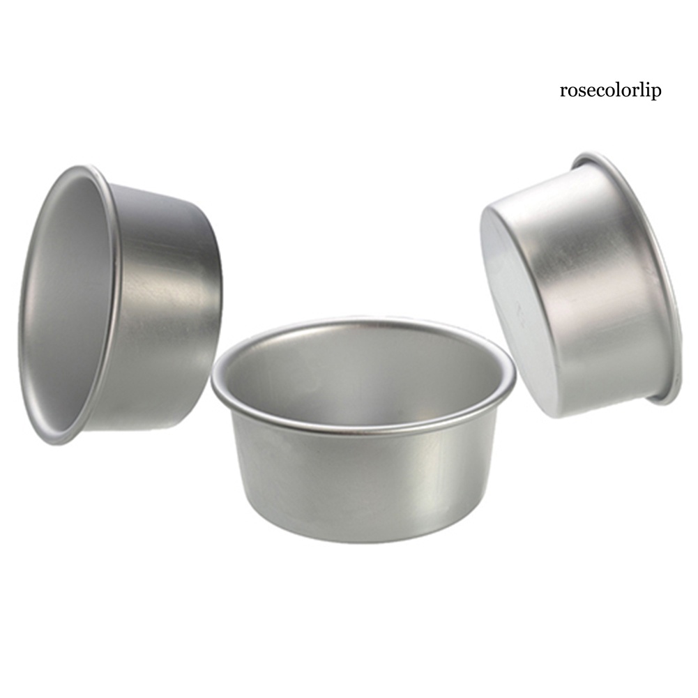 Khuôn Làm Bánh Hình Tròn Bằng Hợp Kim Nhôm Chống Dính 2 / 4 / 6 / 8 Inch
