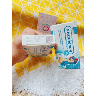 Tăng Cường Đề Kháng Đường Hô Hấp cho bé Anaferon Nga - Nhãn Chim Cánh Cụt Cho Trẻ Em