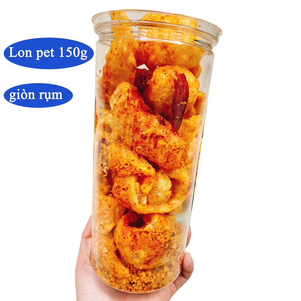 DA HEO TỎI ỚT SIÊU GIÒN, Lon pet 150g, Mami Food