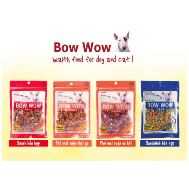 SNACK BOWWOW HÀN QUỐC CHO CÚN