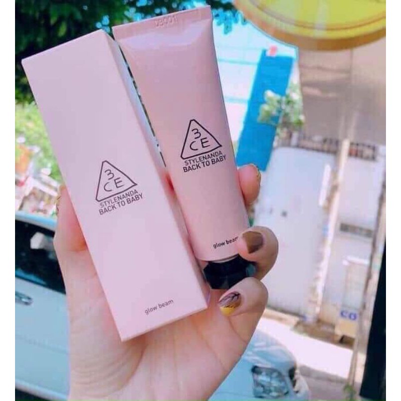 KEM LÓT 3CE Back To Baby Glow Beam 30ml
