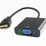 HDMI RA VGA (Ko Audio)- Cáp Chuyển Đổi HDMI ra VGA