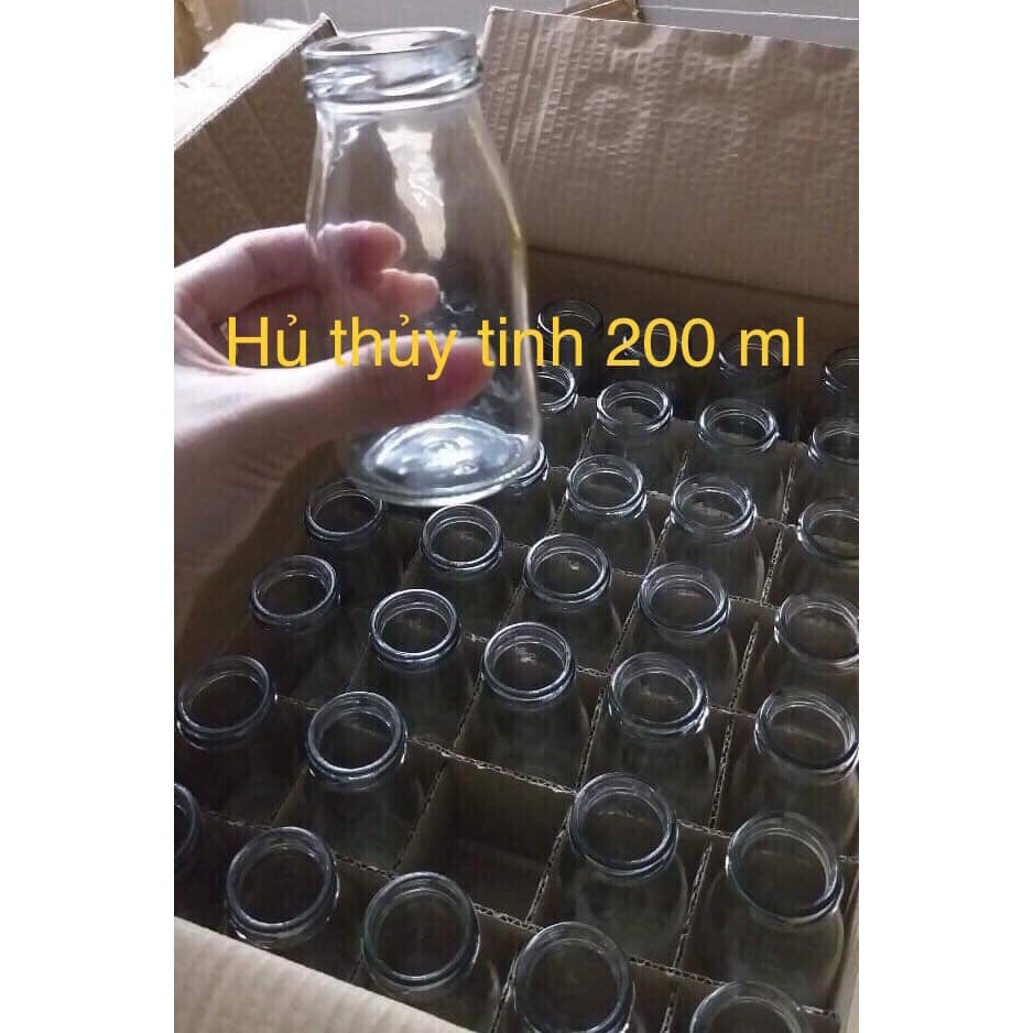 Hũ Thủy Tinh 70ml/ 100ml / 180ml/ 200ml/ 220ml/ 300ml Đựng Yến