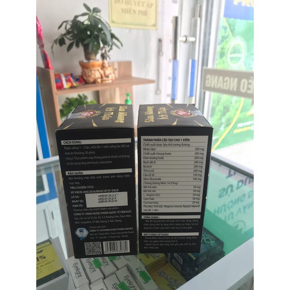 ✅ Sâm Nhung Ích Thận TD - tăng sinh lý nam nữ, bổ thận, giảm đau lưng, mỏi gối, yếu sinh lý, tiểu đêm