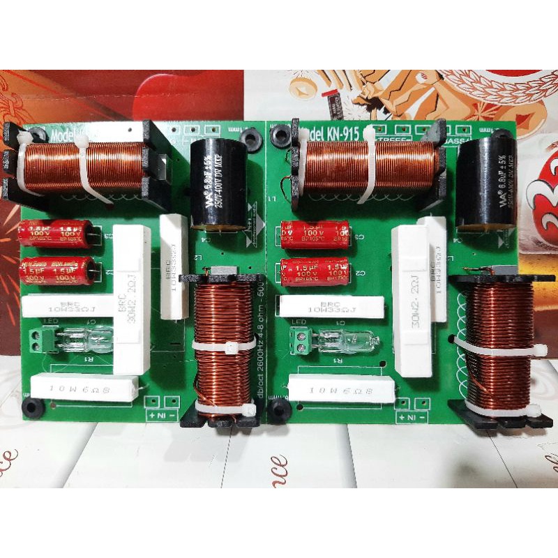 Phân tần full đơn công suất lớn KN-915 1 cặp