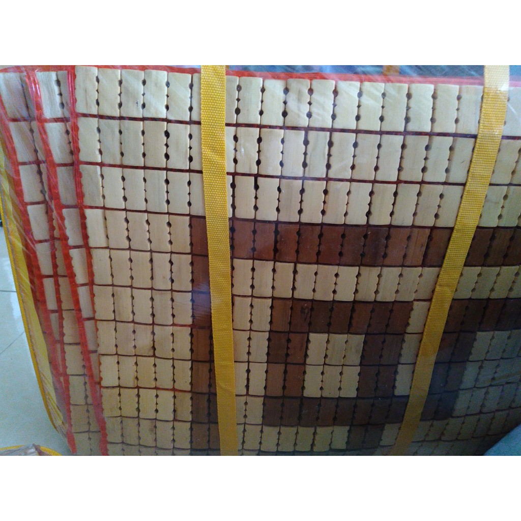Chiếu trúc Trúc Linh 1,6*2m  hạt vàng không viền hàng Việt Nam cao cấp