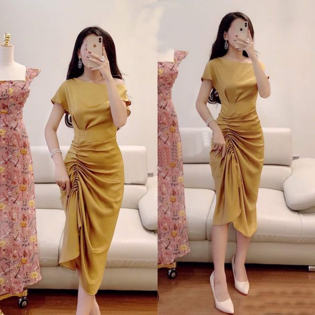 Đầm lụa thiết kế cao.cấp