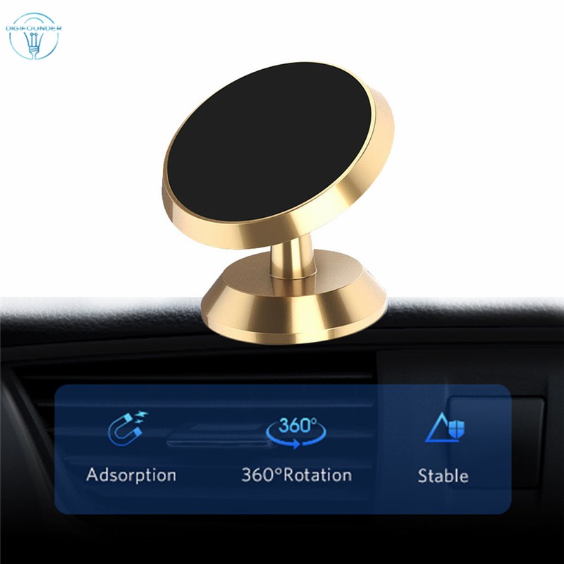 Giá Đỡ Điện Thoại Từ Tính Xoay 360 Độ Tiện Dụng Cho Xe Hơi