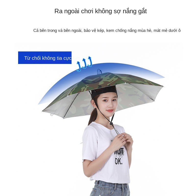Mũ ô đội đầu che nắng