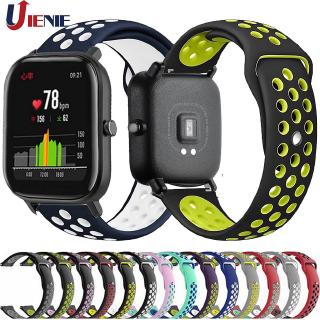 Dây đeo đồng hồ silicon 20mm tương thích cho Xiaomi Huami Amazfit GTS /Bip Lite Youth/GTR 42mm