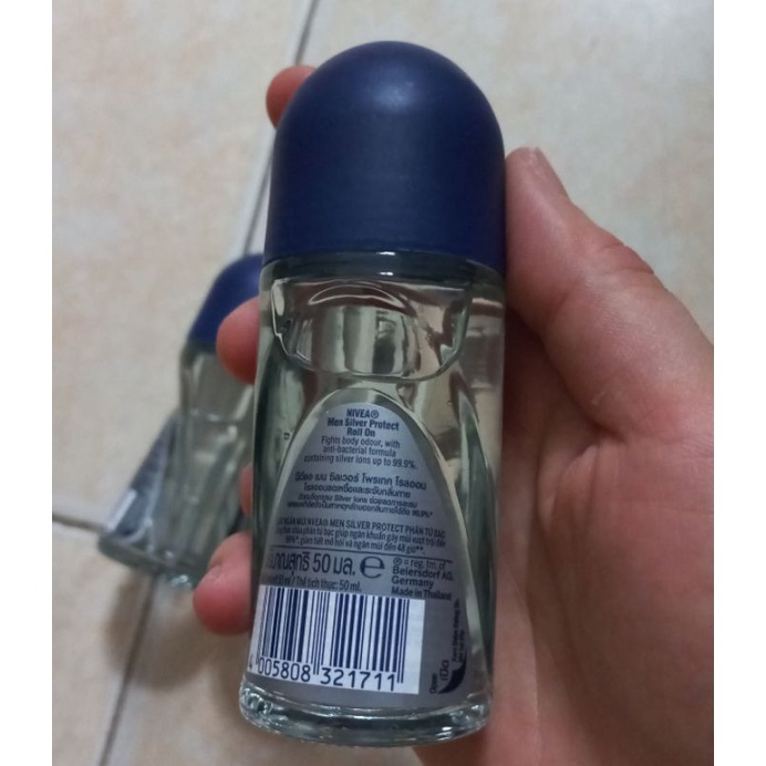 Lăn Ngăn Mùi Nivea Men Phân Tử Bạc Ngăn Mùi Vượt Trội 50ml