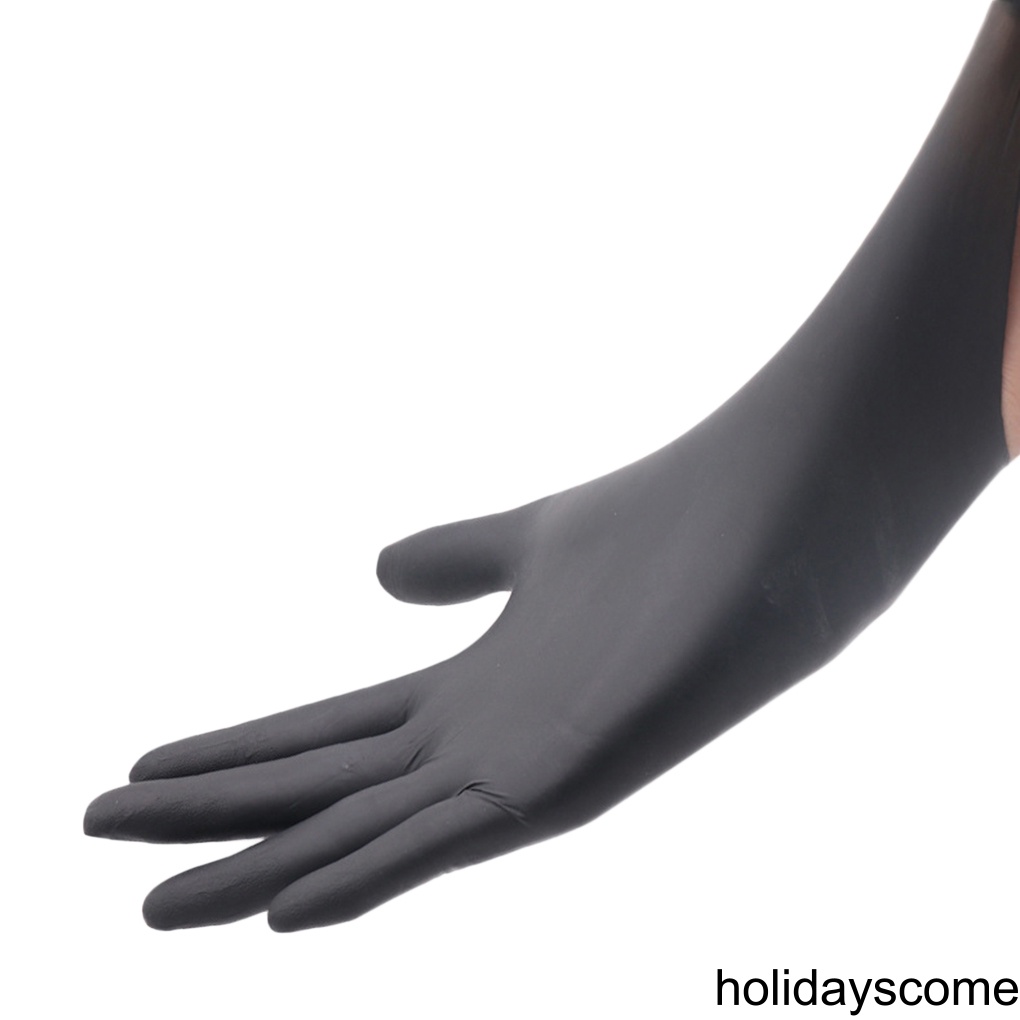 20pcs Black Disposable Gloves Powder Free Latex Free Mechanic Tattoo Beauty Care Body Art Gloves