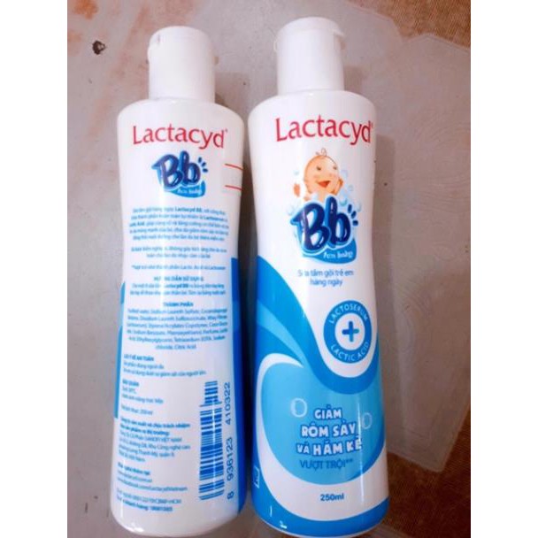 Tắm rôm sảy LACTACYD BB 250ml