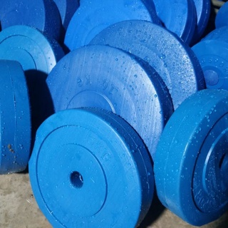 bánh tạ nhựa 1kg,2kg,3kg đã nhồi sẵn