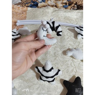 Bộ treo nôi mây và sao cho bé