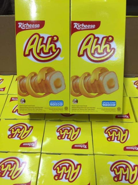 Bánh phô mai Richeese Ahh 150 gram - Bánh xốp phô mai Richeese Ahh 150g.
